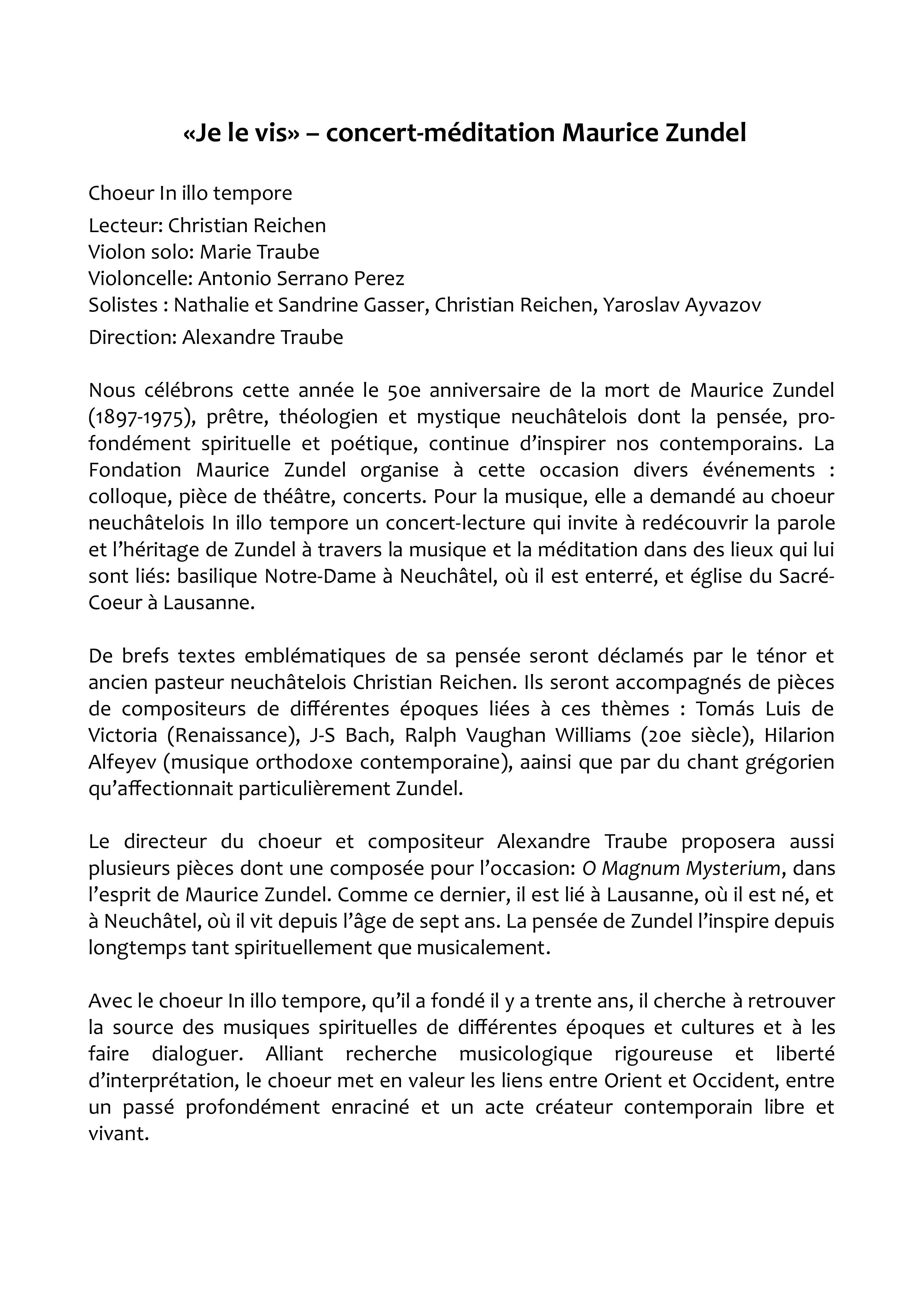 verso zundel